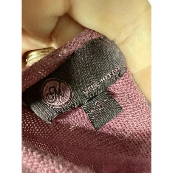 M Made In Italy Womens Small Blouse Layers Sheer Viscose Oversized NWOT - Picture 6 of 6